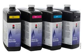 Bote Marabu UltraJet DUV-RV 438 Tinta Magenta 5L.