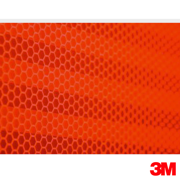 m2 3M 823i-12 Reflectante RA2 Rojo HIP Flexible 1,22m x 45,72m