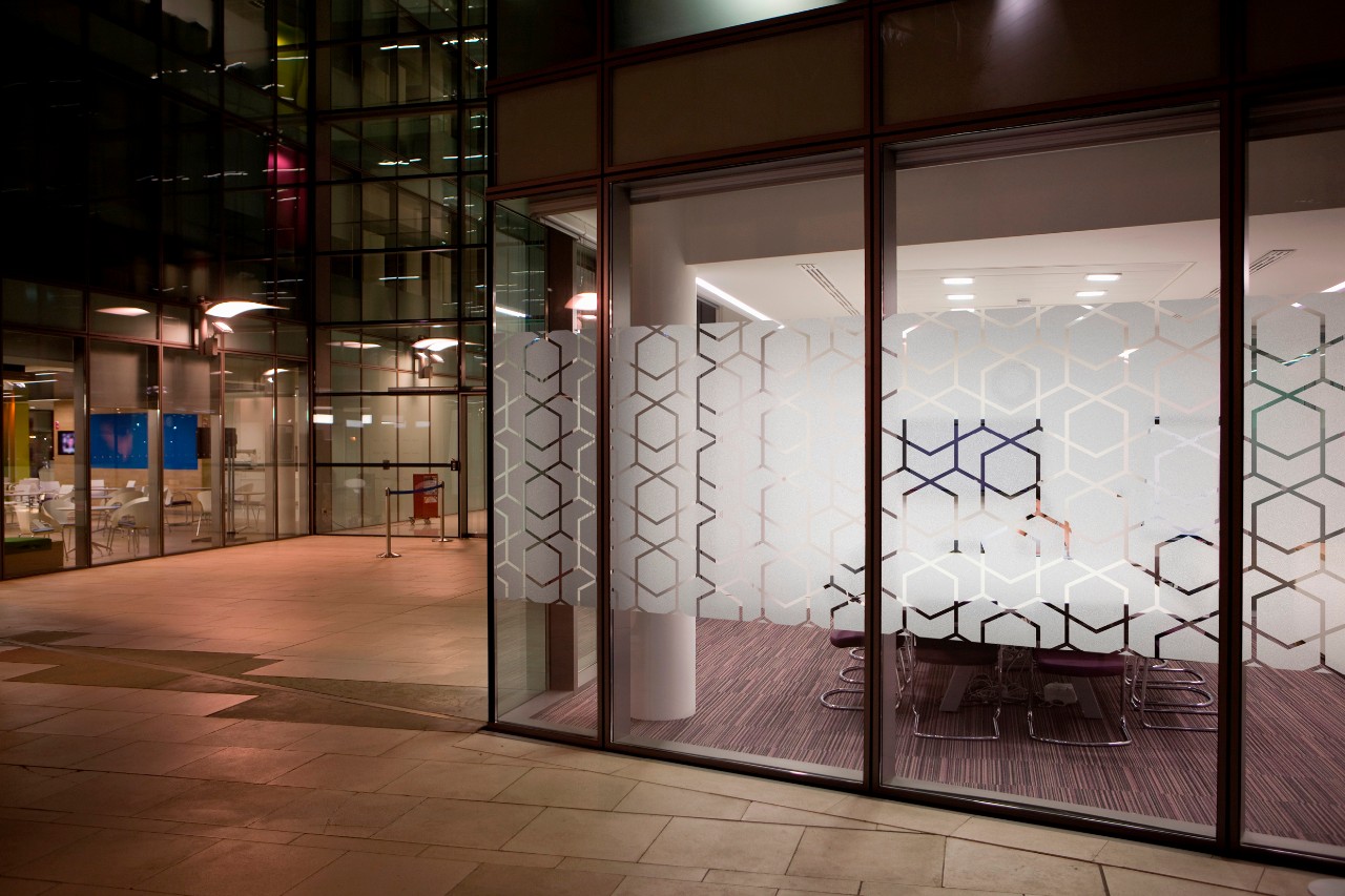 m2 Avery Frosted Glass 1.23m