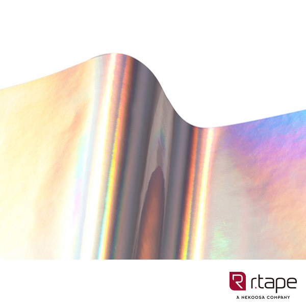 Rollo Vinilo 40.900N Rainbow Silver int. 1520mm x 50m