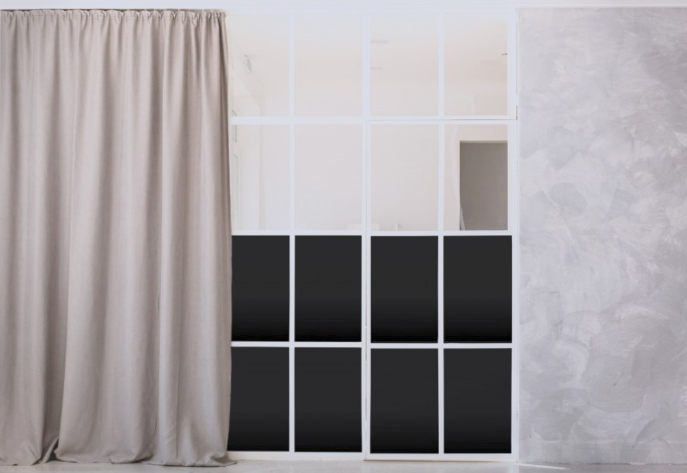 Rollo Decor INT 817 Negro Opaco 1.52m x 10m